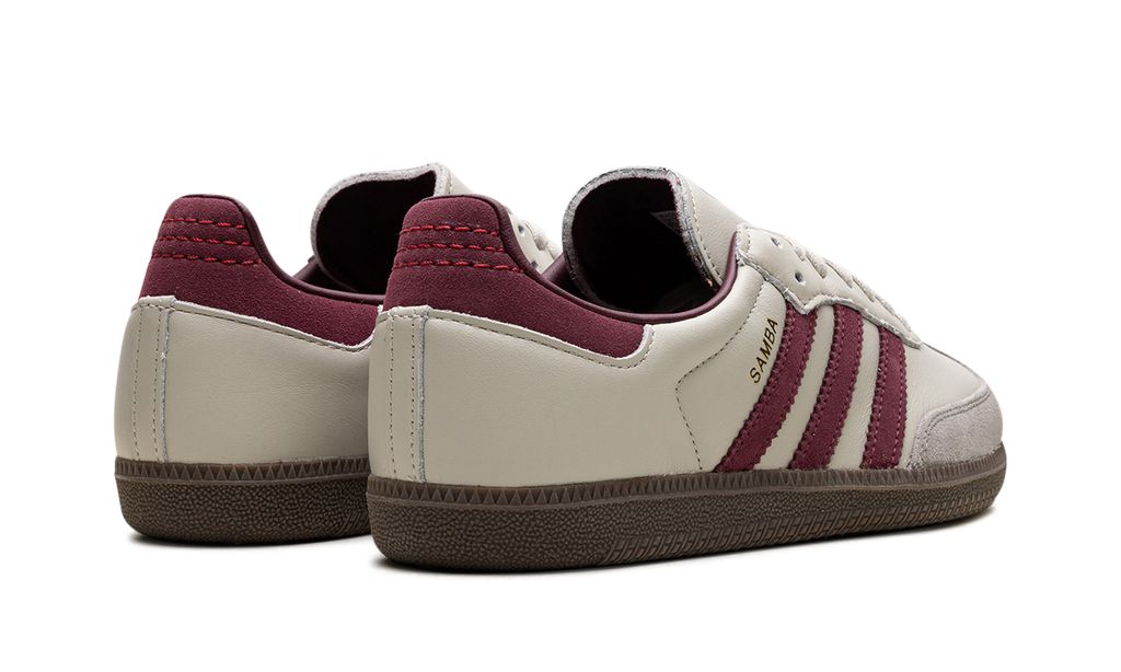 Adidas Samba Putty Grey Maroon
