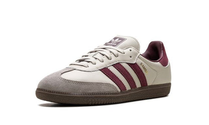 Adidas Samba Putty Grey Maroon