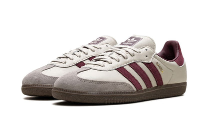 Adidas Samba Putty Grey Maroon