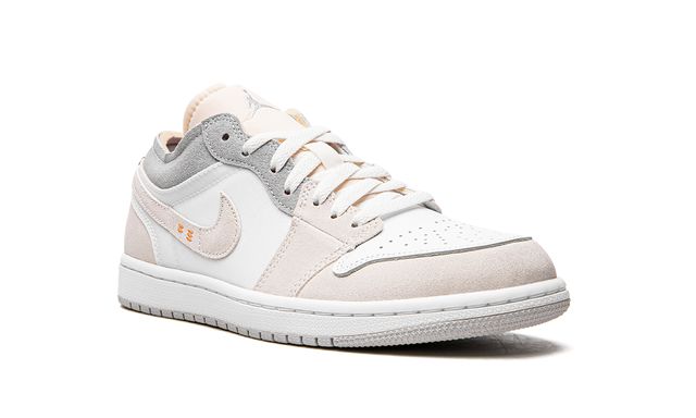 Air Jordan 1 Low Inside Out Cream White Light Grey