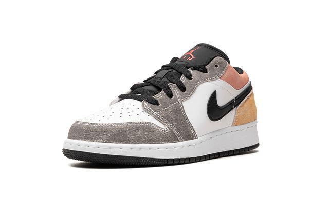 Jordan 1 Low Black Grey Pink