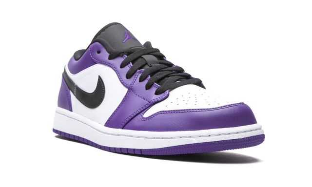 Jordan 1 Low Court Purple White
