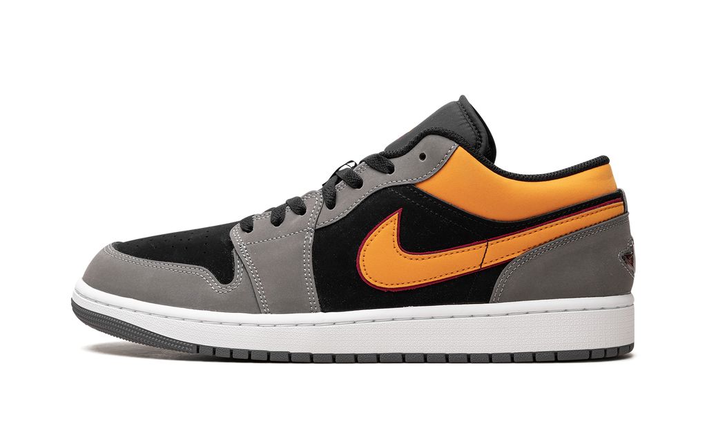 Jordan 1 Low Graphite Vivid Orange