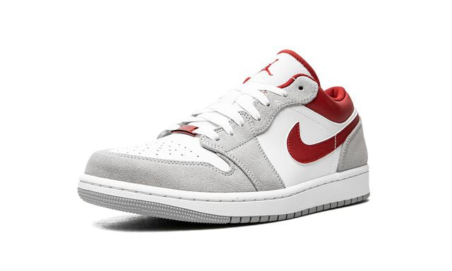 Jordan 1 Low SE Light Smoke Grey Gym Red