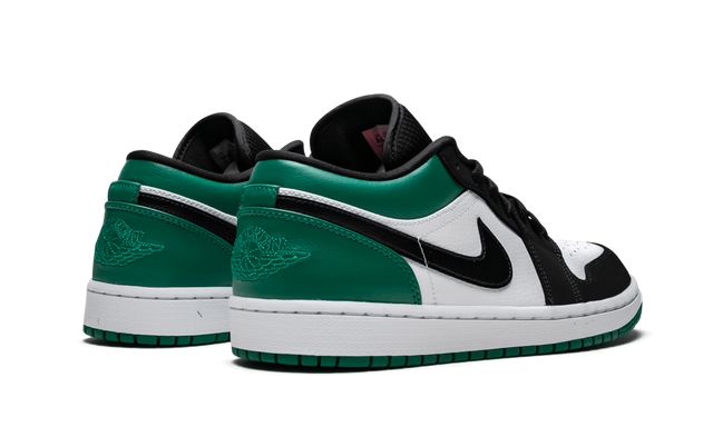 Jordan 1 Low White Black Mystic Green
