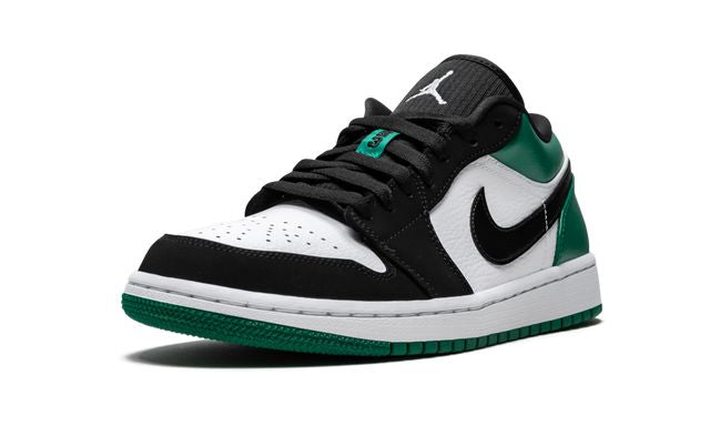 Jordan 1 Low White Black Mystic Green