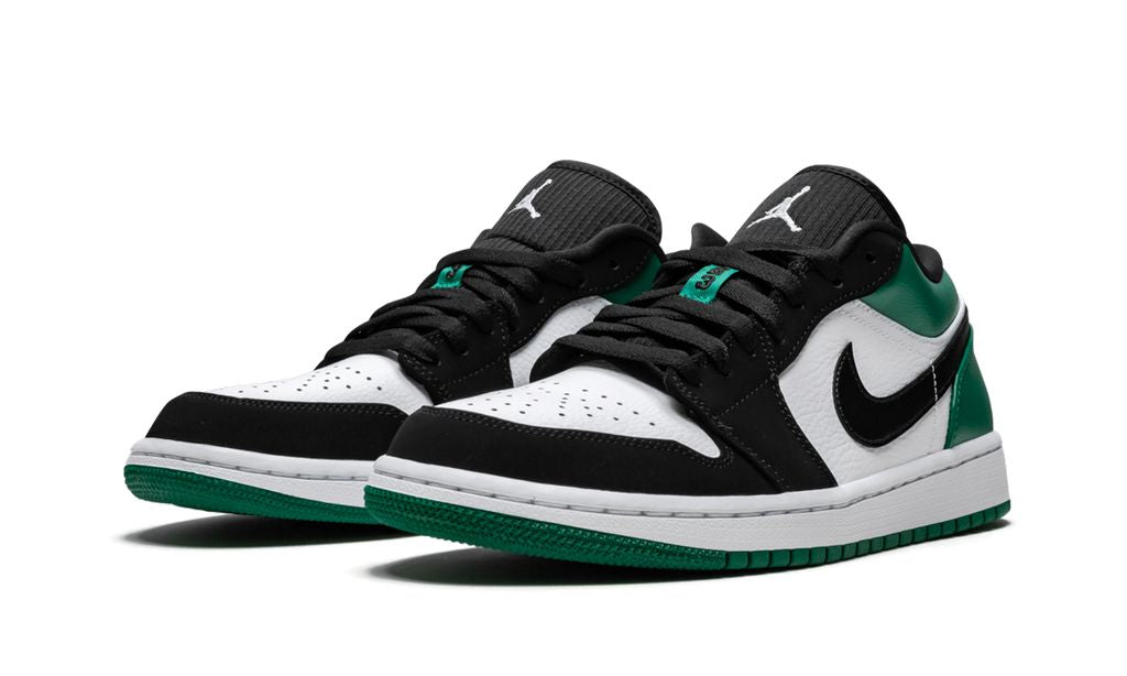 Jordan 1 Low White Black Mystic Green