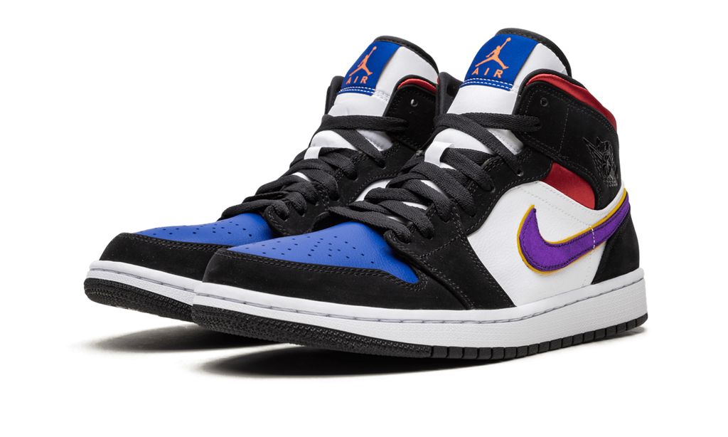 Jordan 1 Mid Lakers Top 3