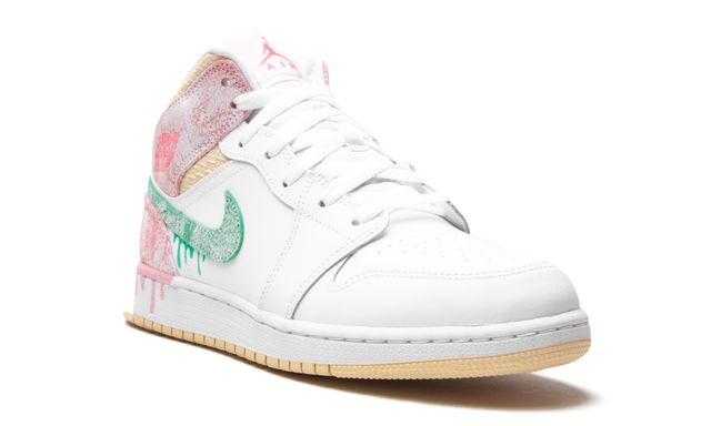 Jordan 1 Mid Paint Drip