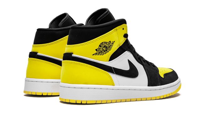 Jordan 1 Mid Yellow Toe Black