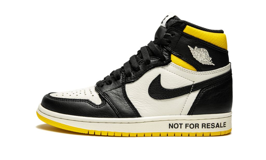 Jordan 1 Retro High "Not for Resale" Varsity Maize