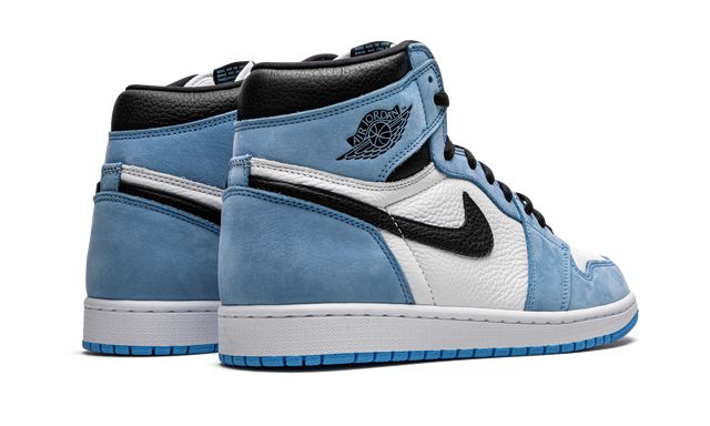Jordan 1 Retro High White University Blue Black