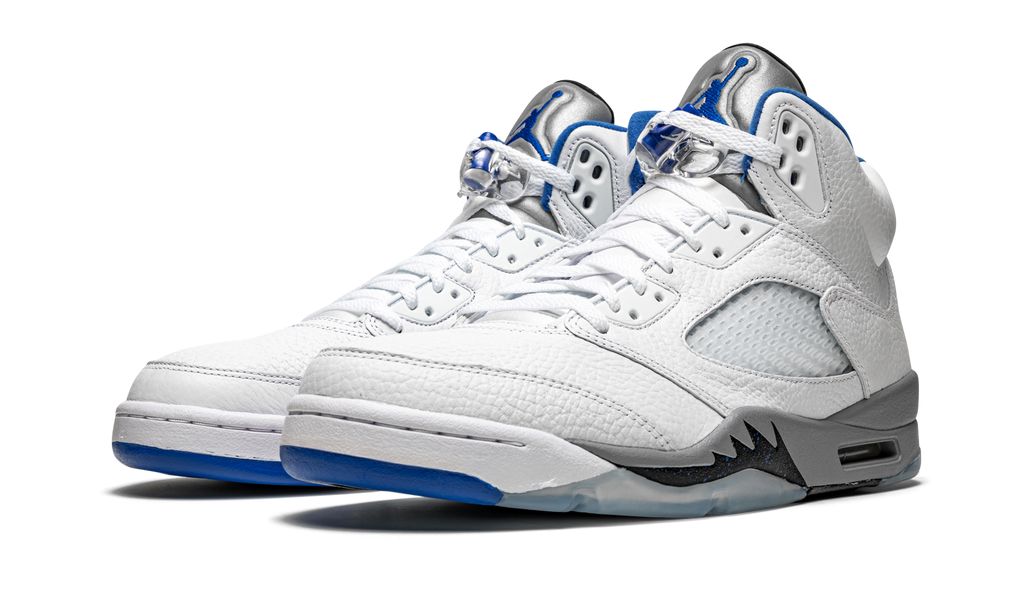 Jordan 5 Retro White Stealth