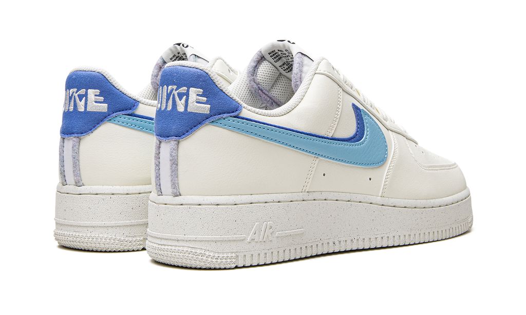 Nike Air Force 1 Double Swoosh White Médium Blue