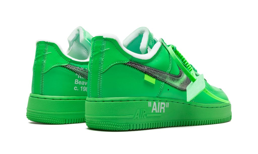 Nike Air force 1 Low Off White Light Green Spark