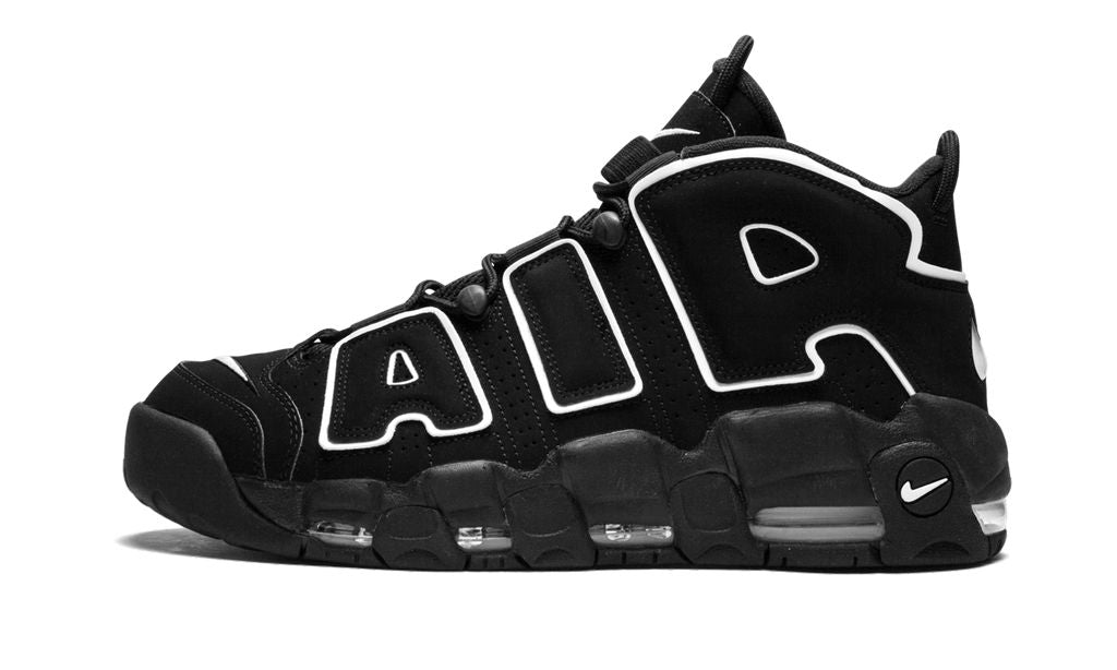 Nike Air More Uptempo Black White