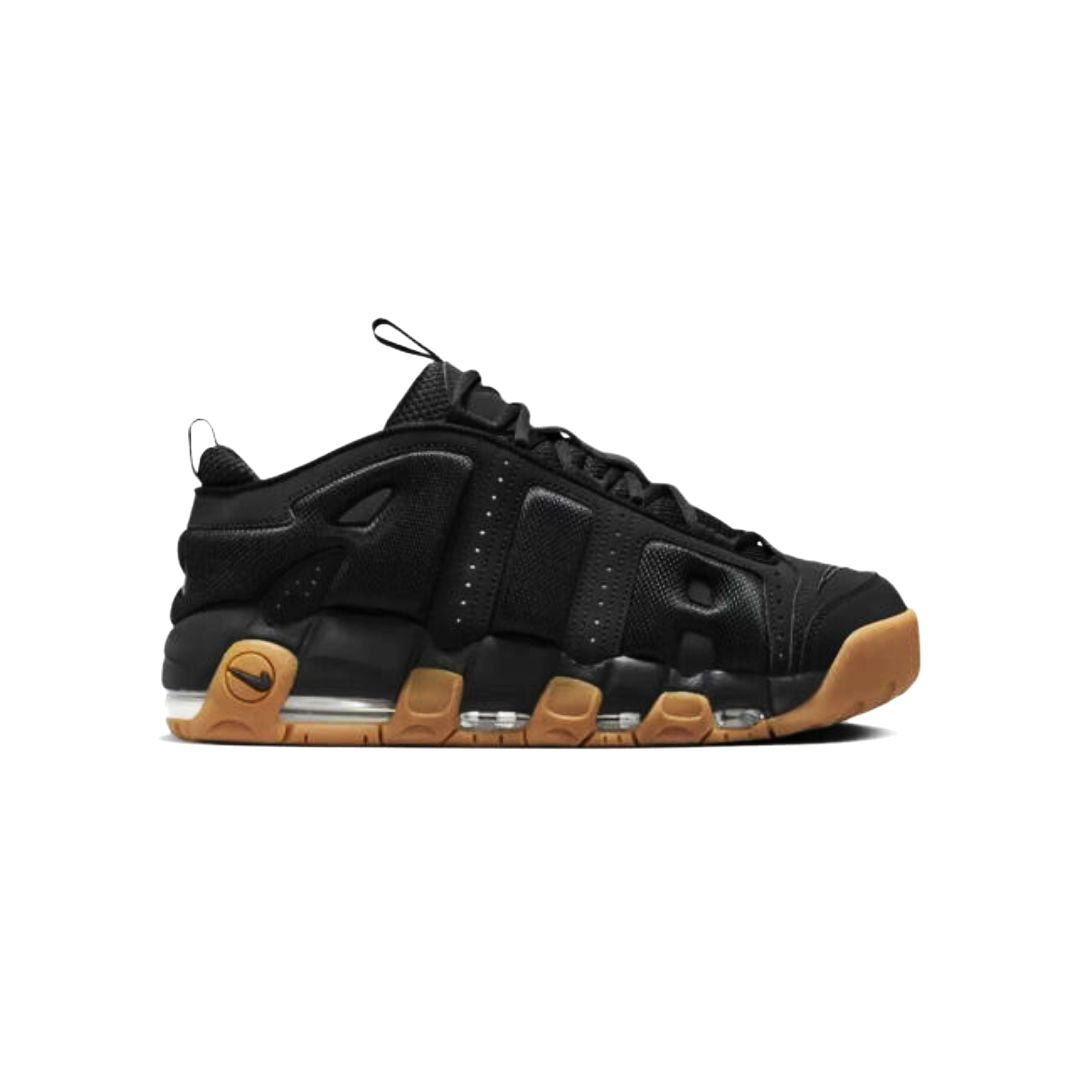 Nike Air More Uptempo Low Black Gum