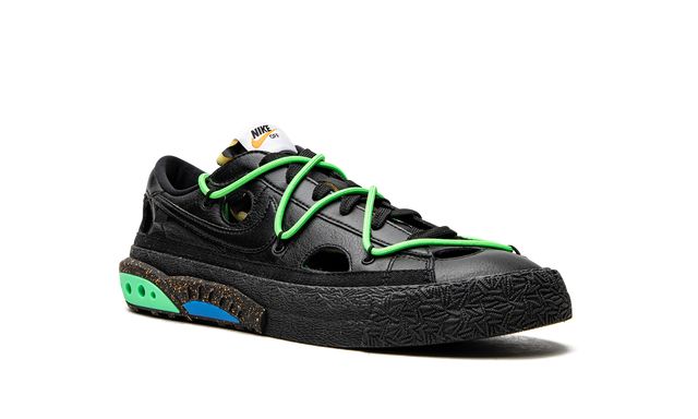 Nike Blazer Low Off-White Black Electro Green