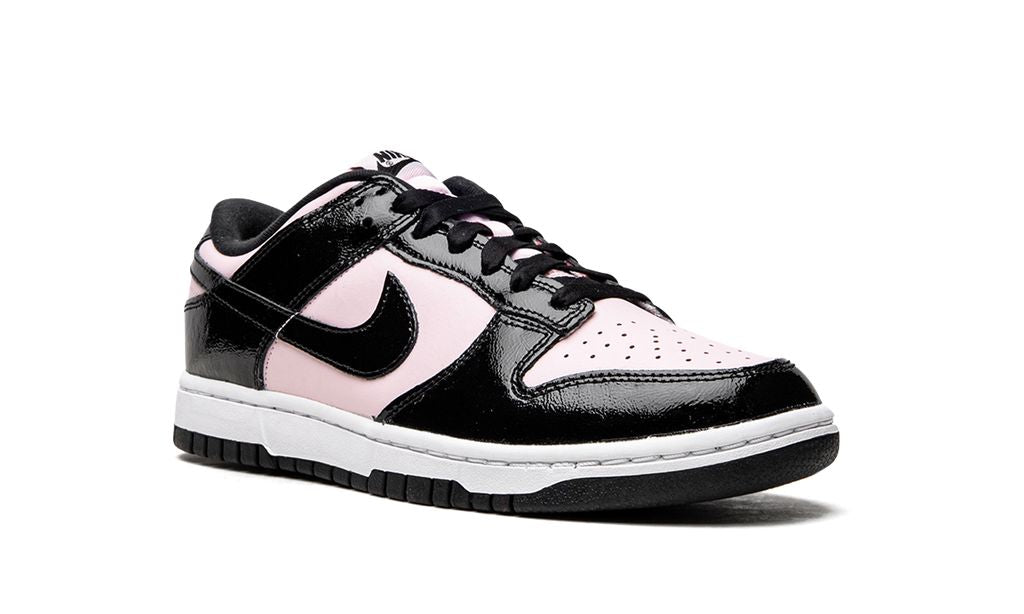 Nike Dunk Low Black Patent Pink