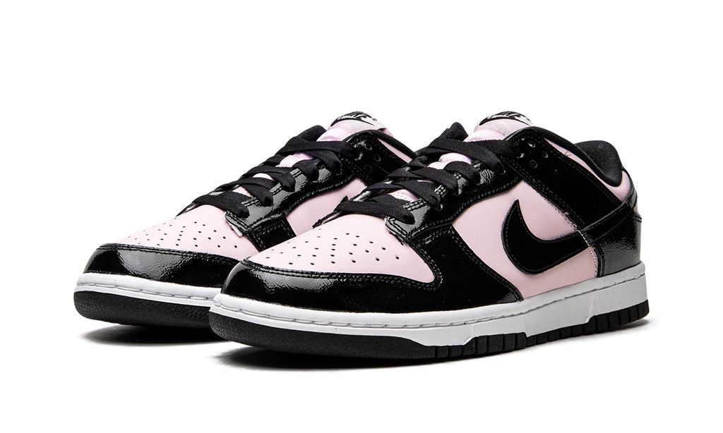 Nike Dunk Low Black Patent Pink