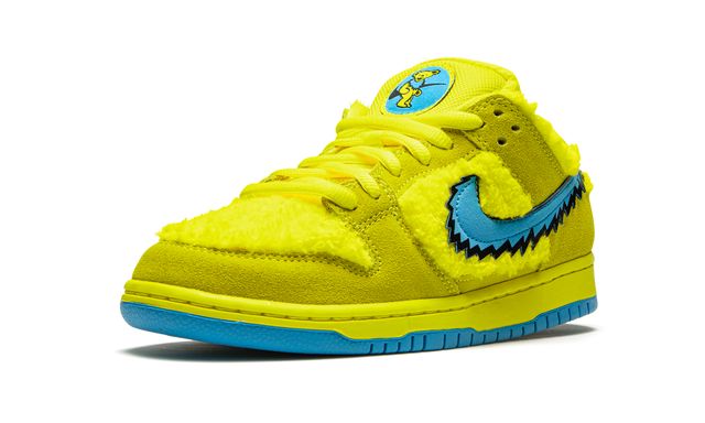Nike SB Dunk Low Grateful Dead Bears Opti Yellow
